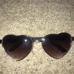 Heart shaped sunglasses